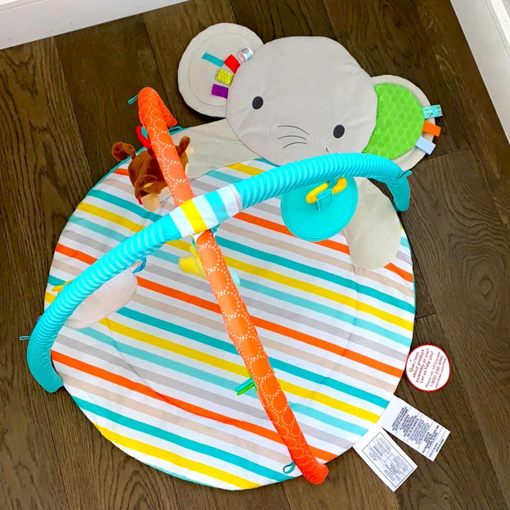 Bright Starts Hug-n-Cuddle Elephant Activity Gym